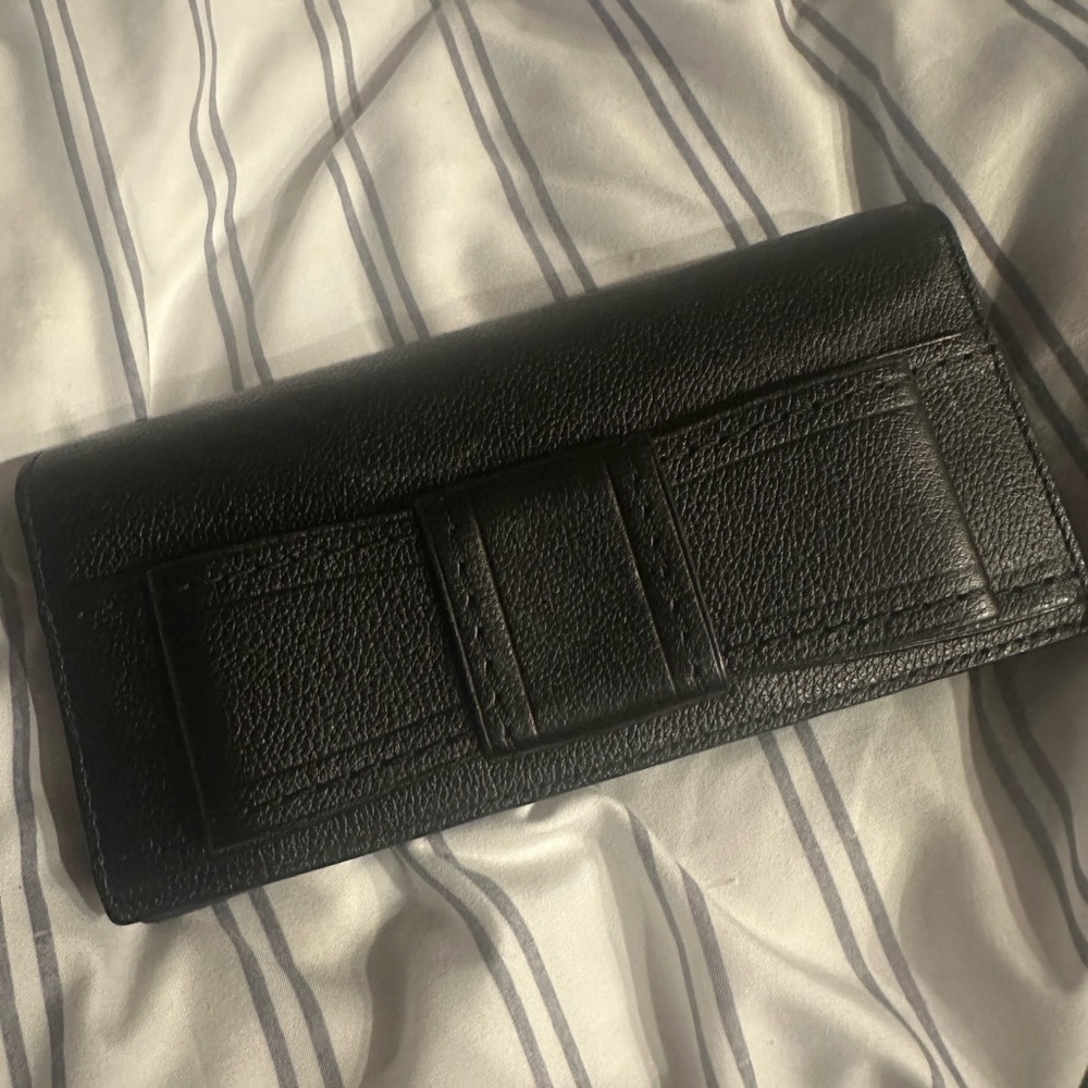 Kate Spade Black Leather Wallet